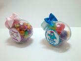 Mini baleiro personalizado cheio